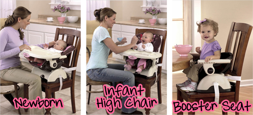 Fisher-Price - Mocha Butterfly Space Saver High Chair