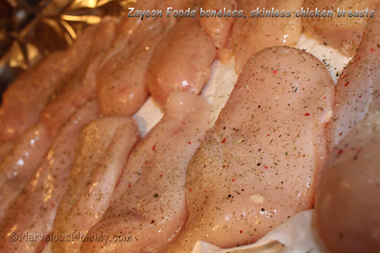 Zaycon Foods boneless, skinless chicken breasts