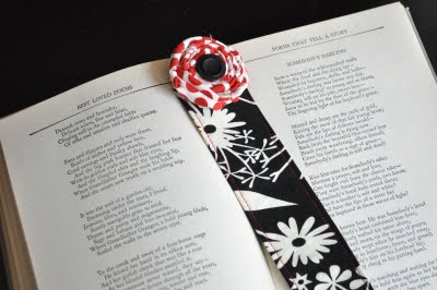 fabric bookmark 2