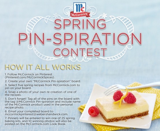 pinterest spring contest