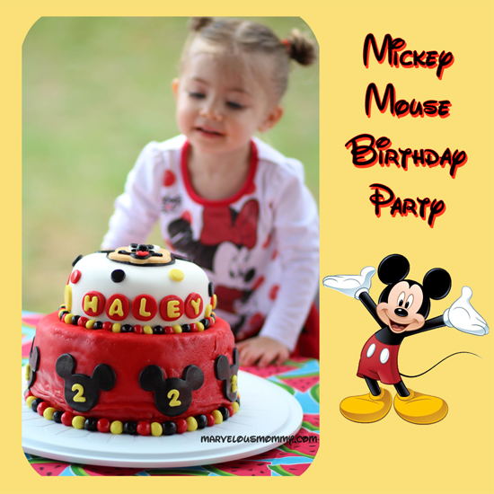 Mickey MouseThemed Birthday Party