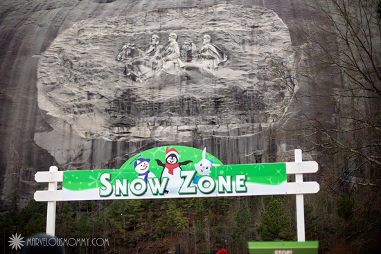 Snow Zone at Stone Mountain Park