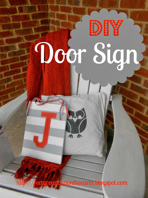 DIY Door Sign
