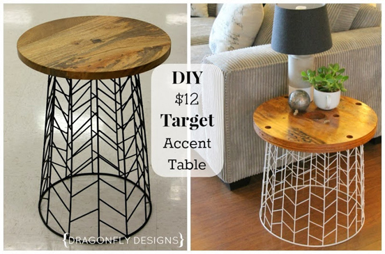 DIY Target Accent Table