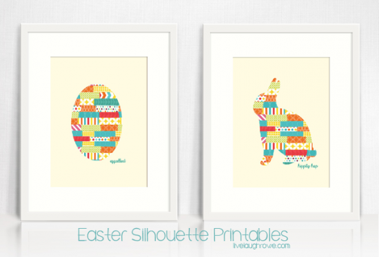 Two-Easter-Silhouette-Printabls
