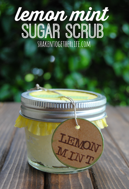 DIY-lemon-mint-sugar-scrub