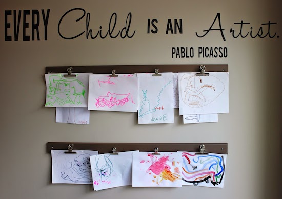 Kids Artwork Display