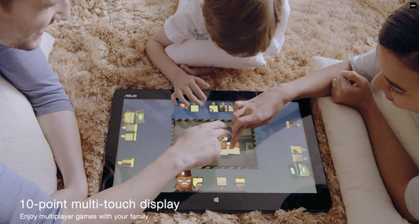 10 point multi-touch display