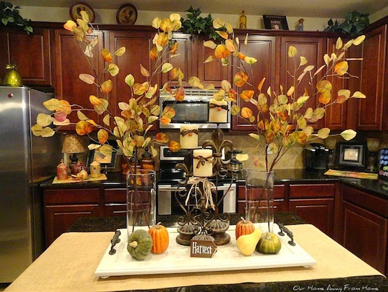 Kitchen Fall Decor