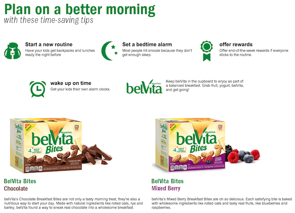 BelVita Bites Breakfast Biscuits