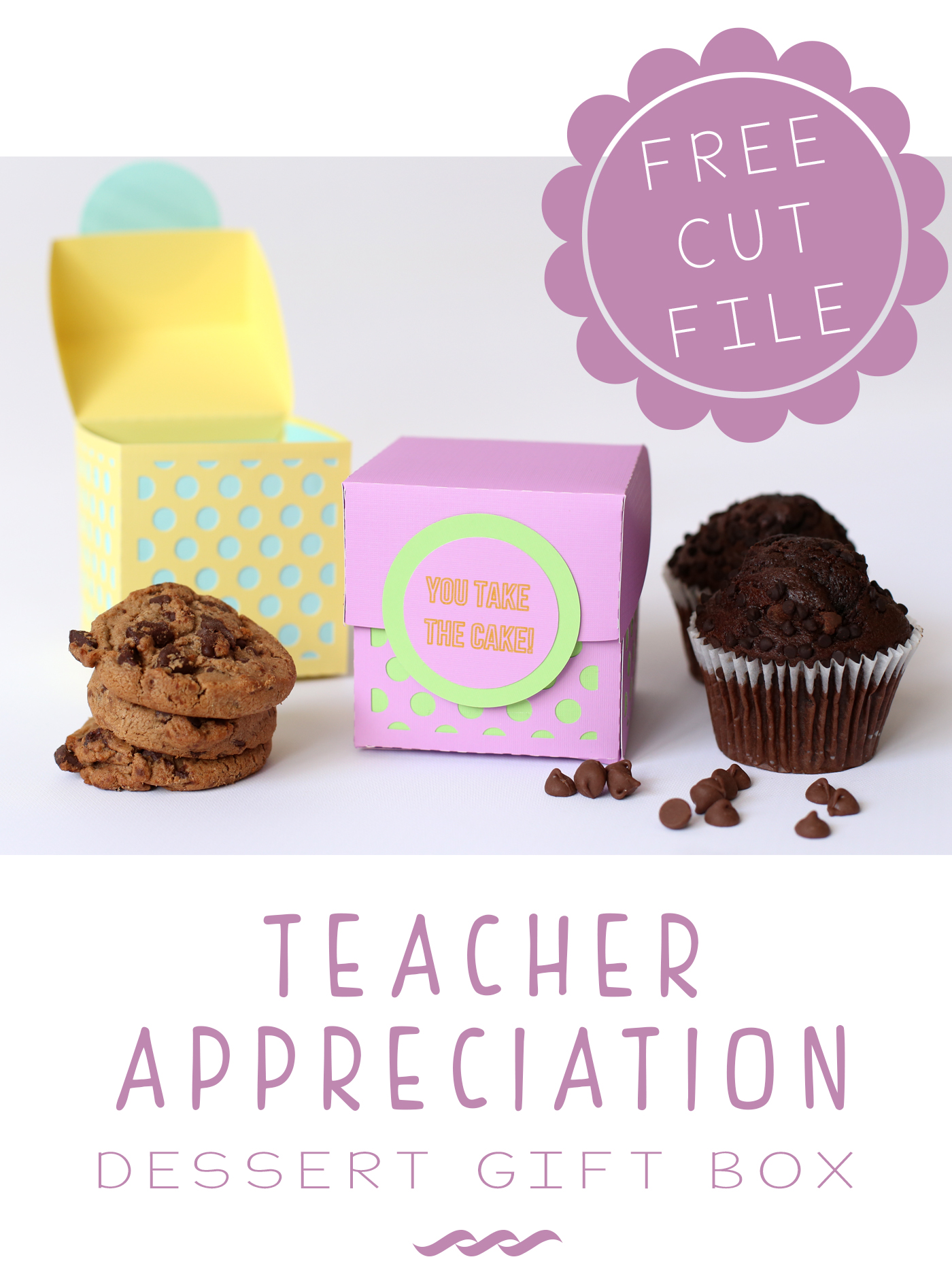 Teacher Appreciation Dessert Gift Box | MarvelousMommy.com