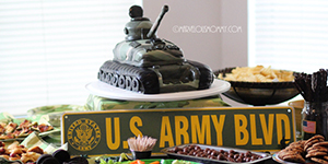 Army Take Cake