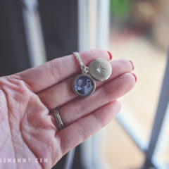 Silver Photo Locket Necklace from Snapfish