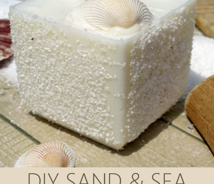DIY SAND & SEA CANDLES