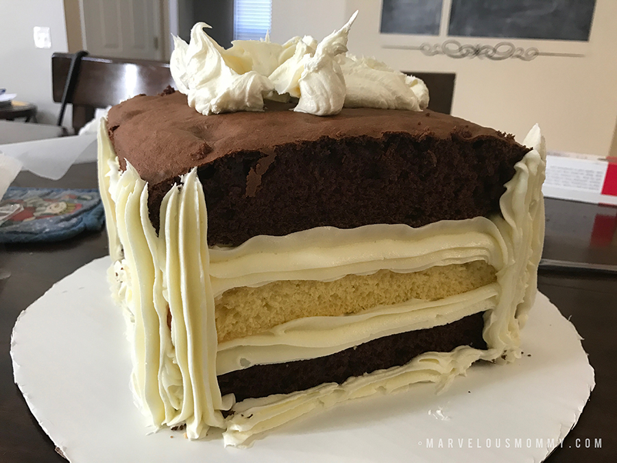 Minecraft cake tutorial 