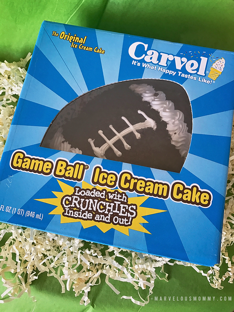 Carvel Game Ball Ice Cream Cake