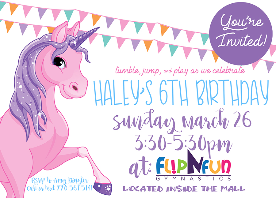 Haleys Birthday Unicorn Invite FINAL IMG