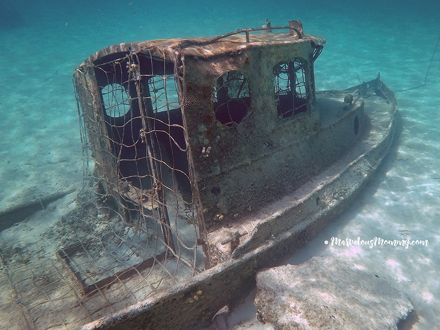 Underwater Treasure Boat