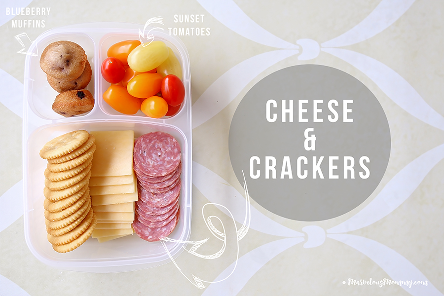 Lunchbox Ideas - Cheese Crackers