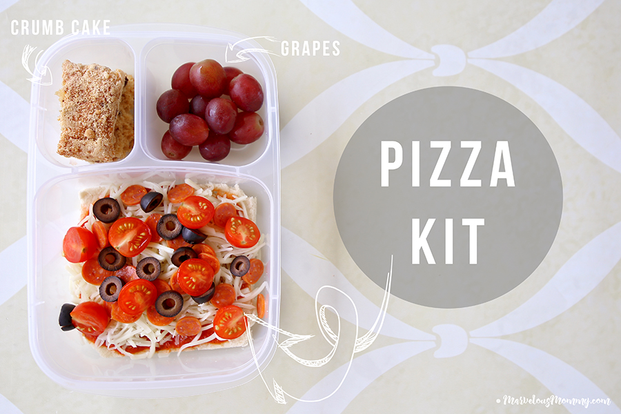 Lunchbox Ideas - Pizza Kit