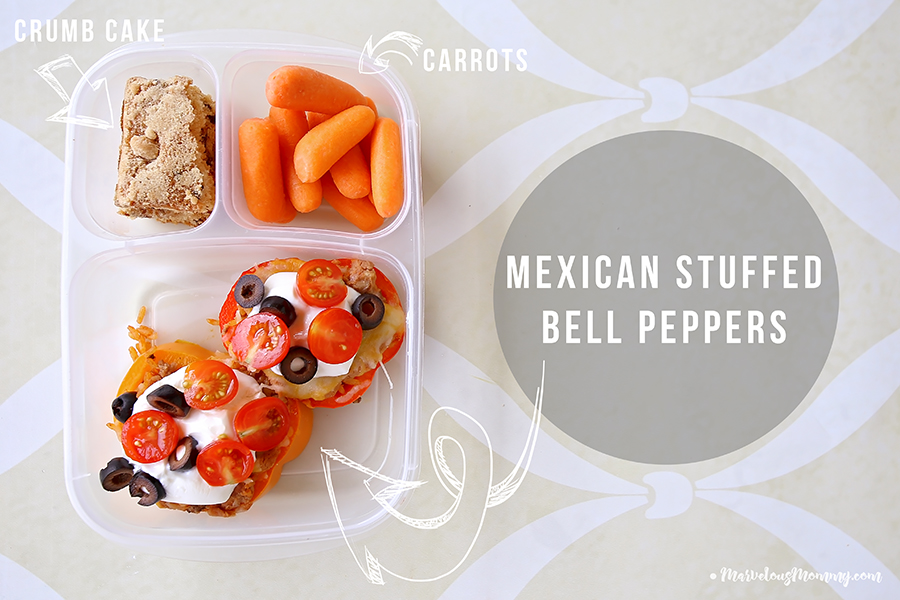 Lunchbox Ideas - Stuffed Peppers 